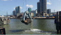 Port dredging operations — Keith Arjoon project